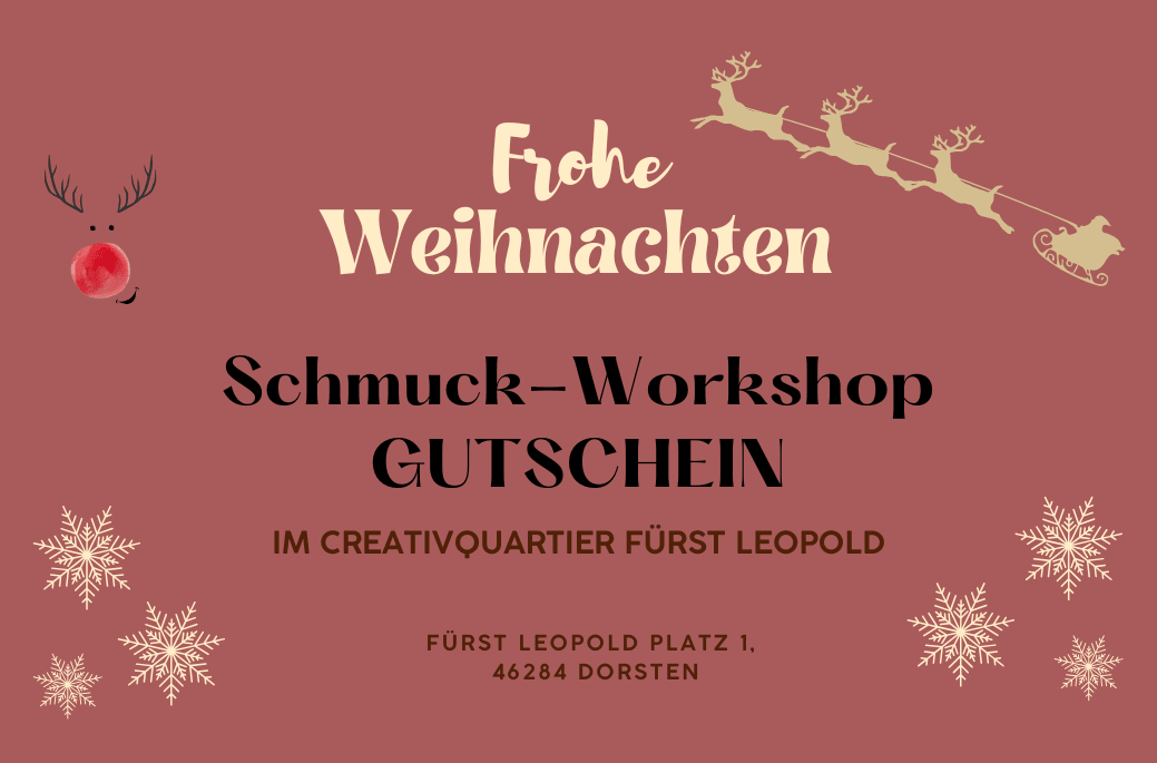 Weihnachtsgeschenk in Dorsten: Schmuck-Workshop verschenken