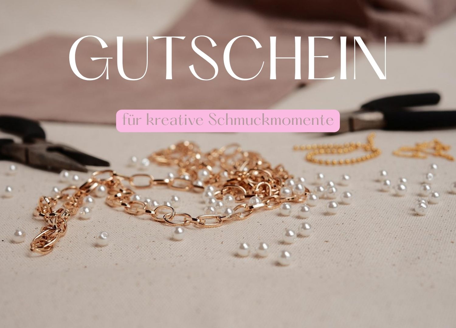 Geschenkgutschein für einen Schmuck-Workshop