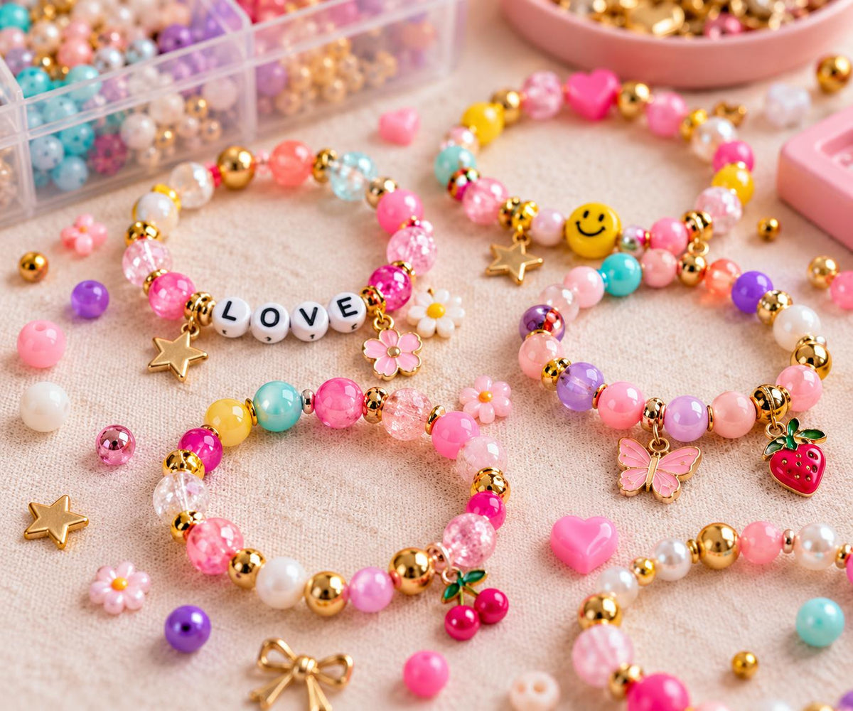 Kindergeburtstag Schmuck Workshop