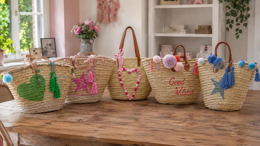 Workshop Ibiza-Tasche gestalten, bunt, kreativ & sommerlich