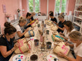 Workshop Ibiza-Tasche gestalten, bunt, kreativ & sommerlich